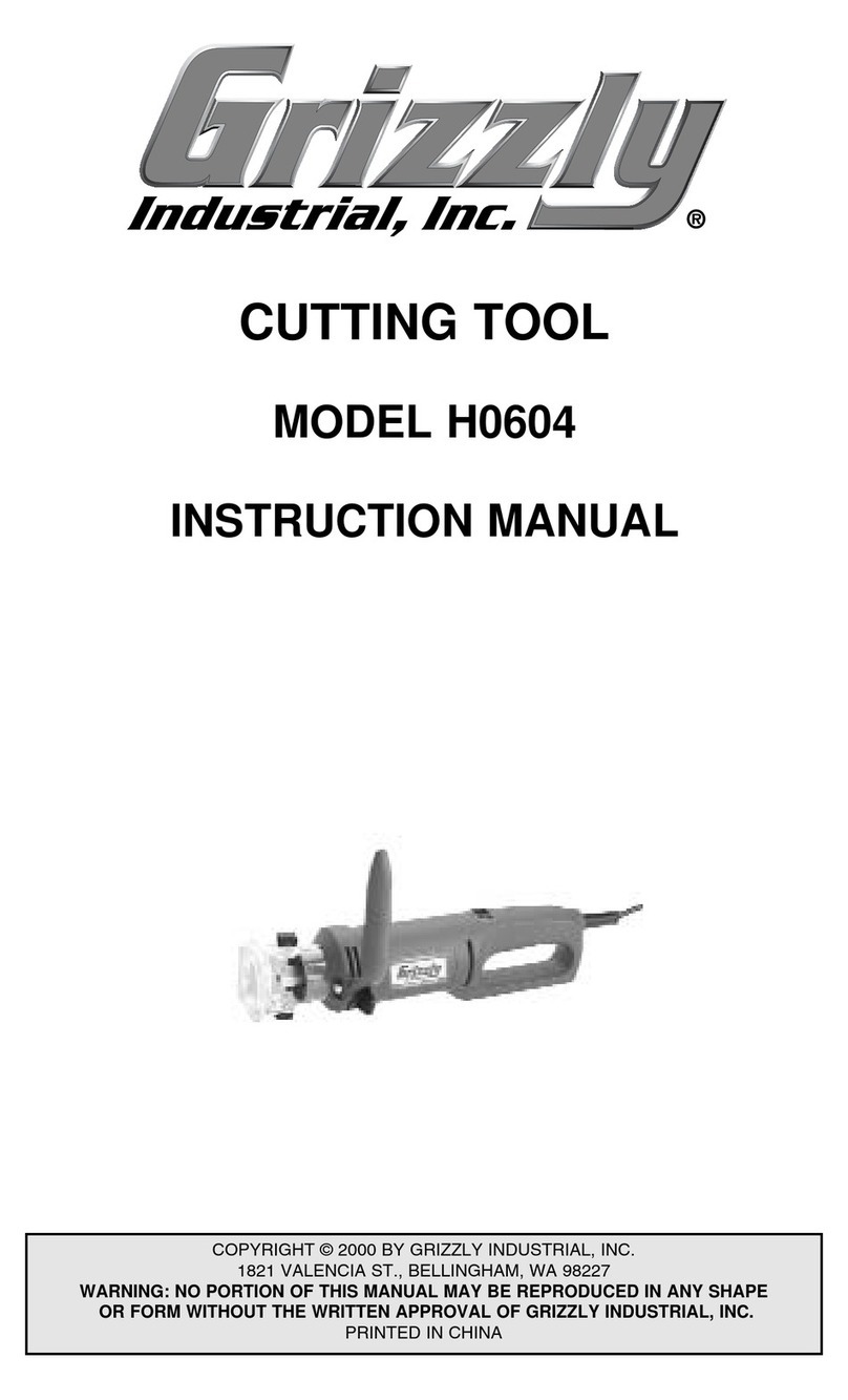 Grizzly H0604 instruction manual