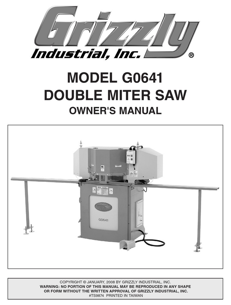 Grizzly G0641 User manual