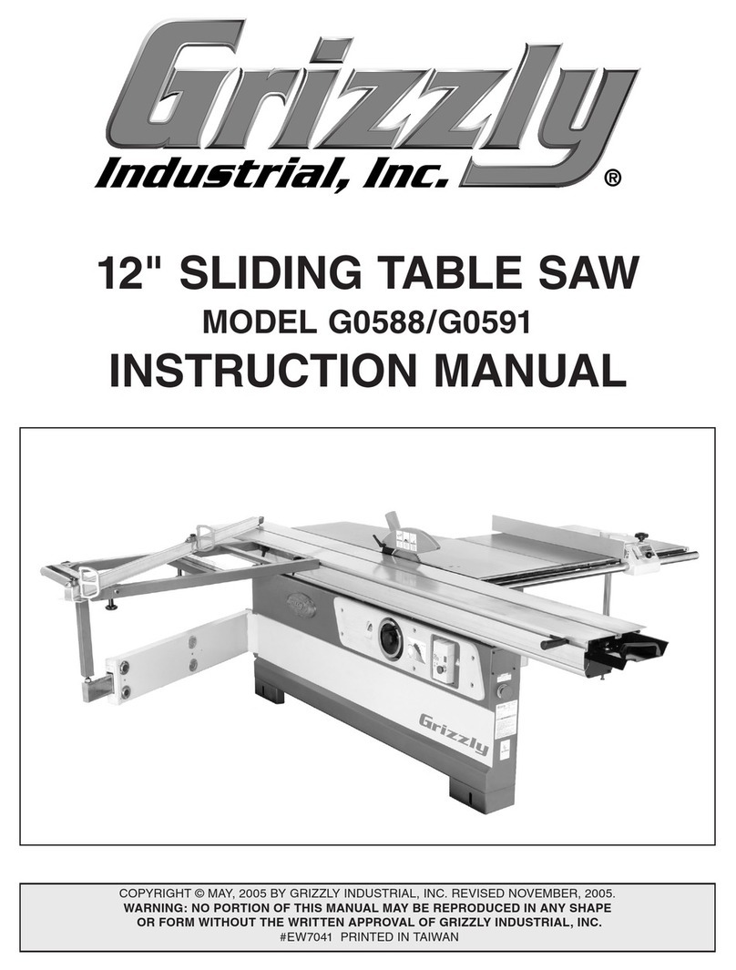 Grizzly G0588/G0591 User manual