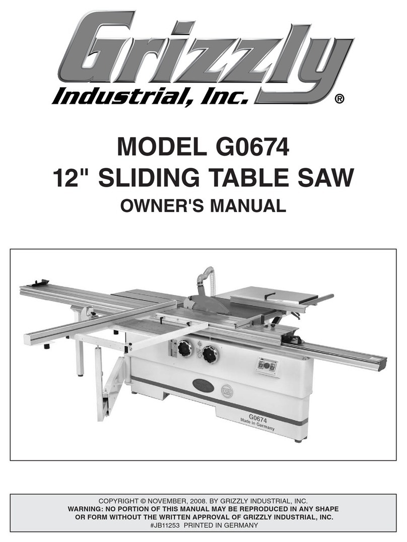 Grizzly G0674 User manual