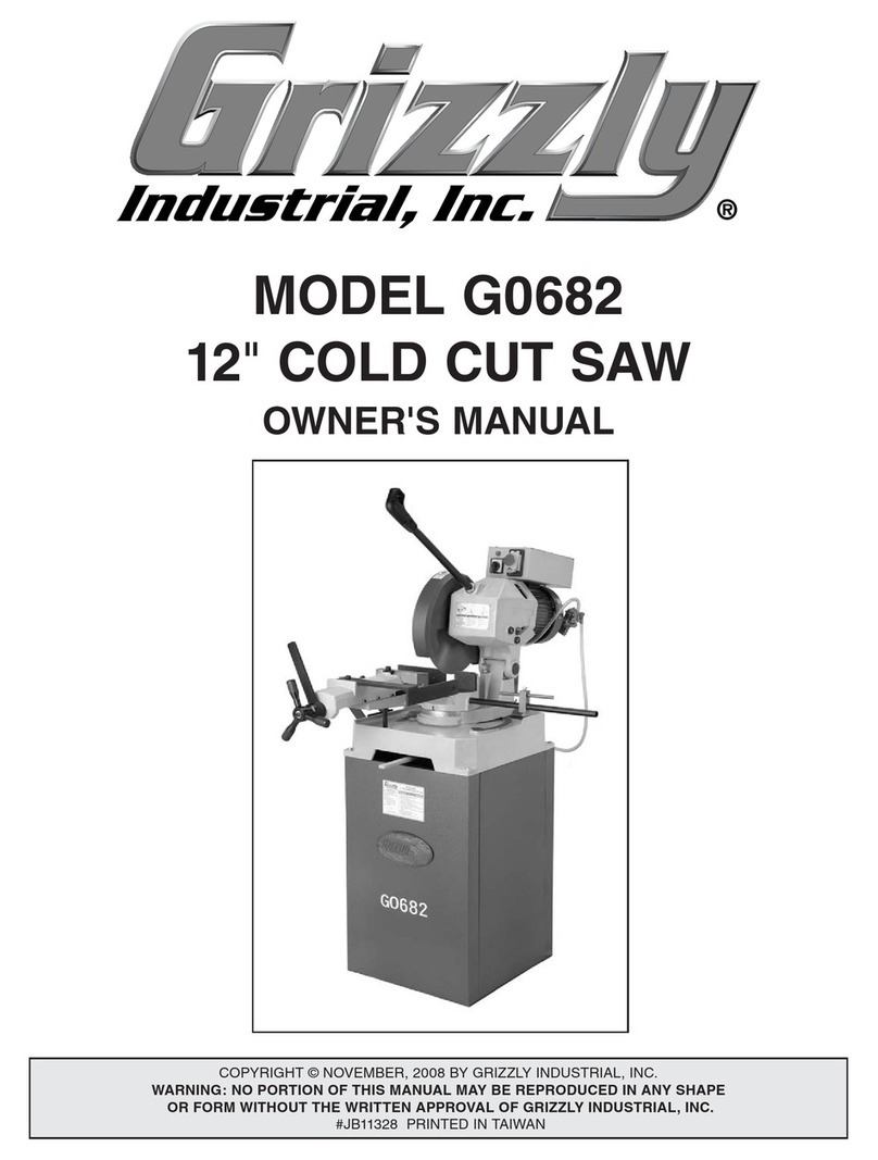Grizzly G0682 owner's manual