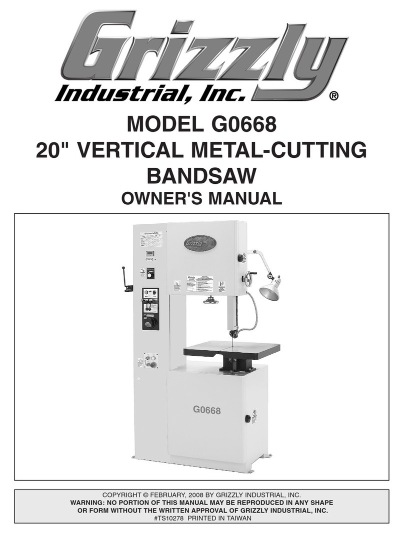 Grizzly G0668 owner's manual