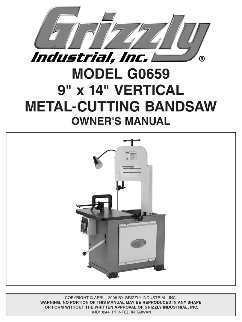 Grizzly G0659 User manual