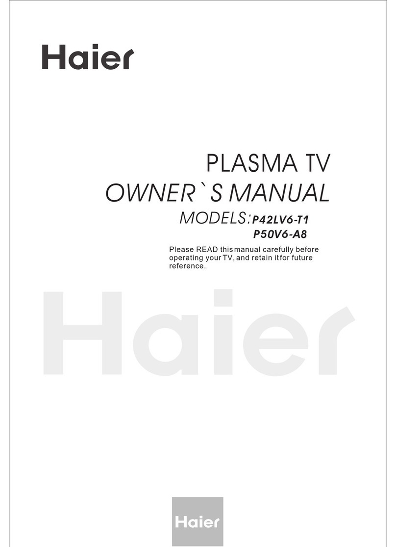 Haier P42LV6-T1 User manual