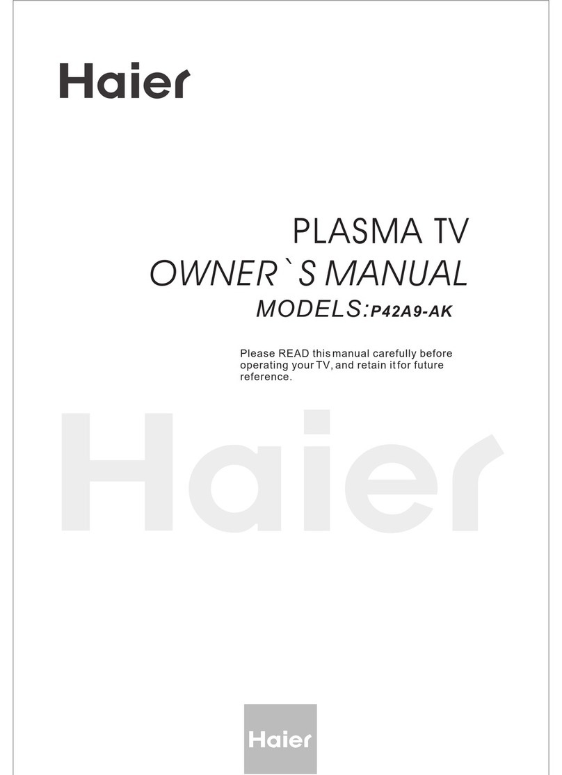 Haier P42A9-AKS User manual