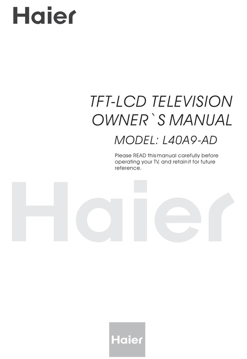 Haier L40A9-AD User manual Haier L40A9-AD User manual
