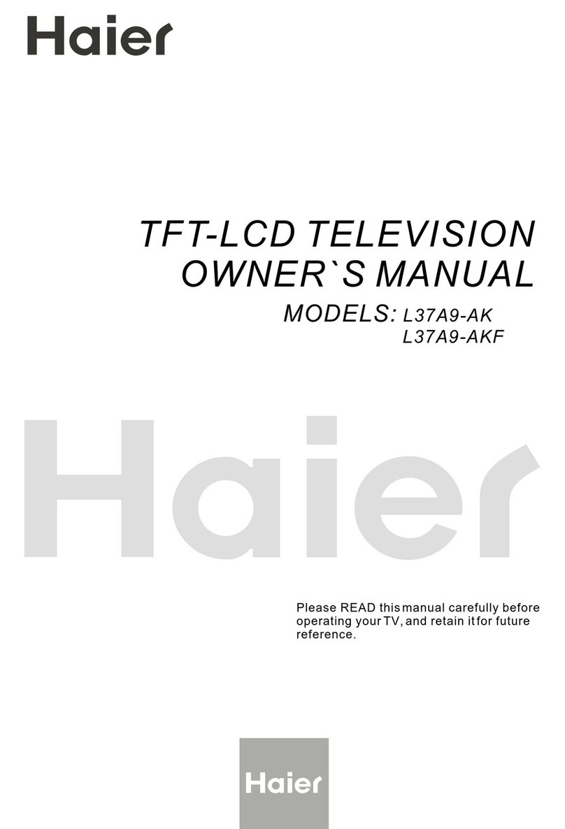 Haier L37A9-AK User manual