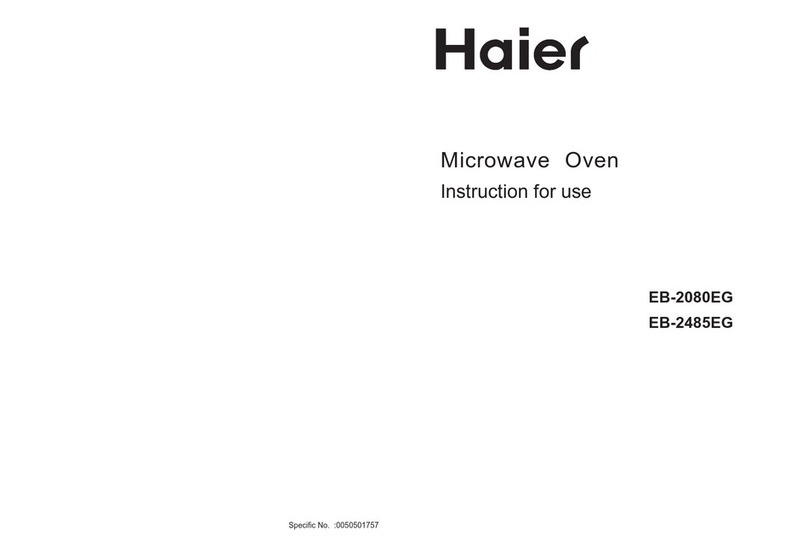 Haier EB-2080EG User manual