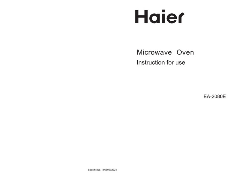 Haier EA-2080E User manual Haier EA-2080E User manual