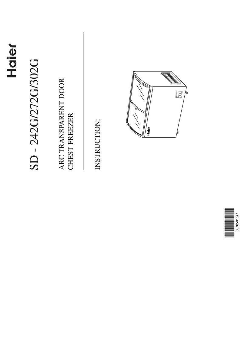 Haier SD-242G instruction manual
