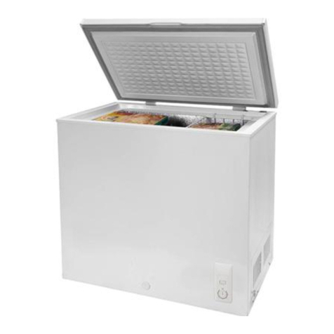 Haier HCM050EC - 5.0 cu. Ft. Capacity Freezer User manual