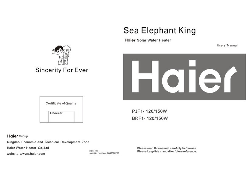 Haier BRF1- 120 User manual