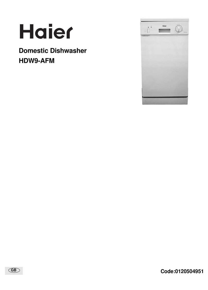 Haier HDW9-AFM User manual
