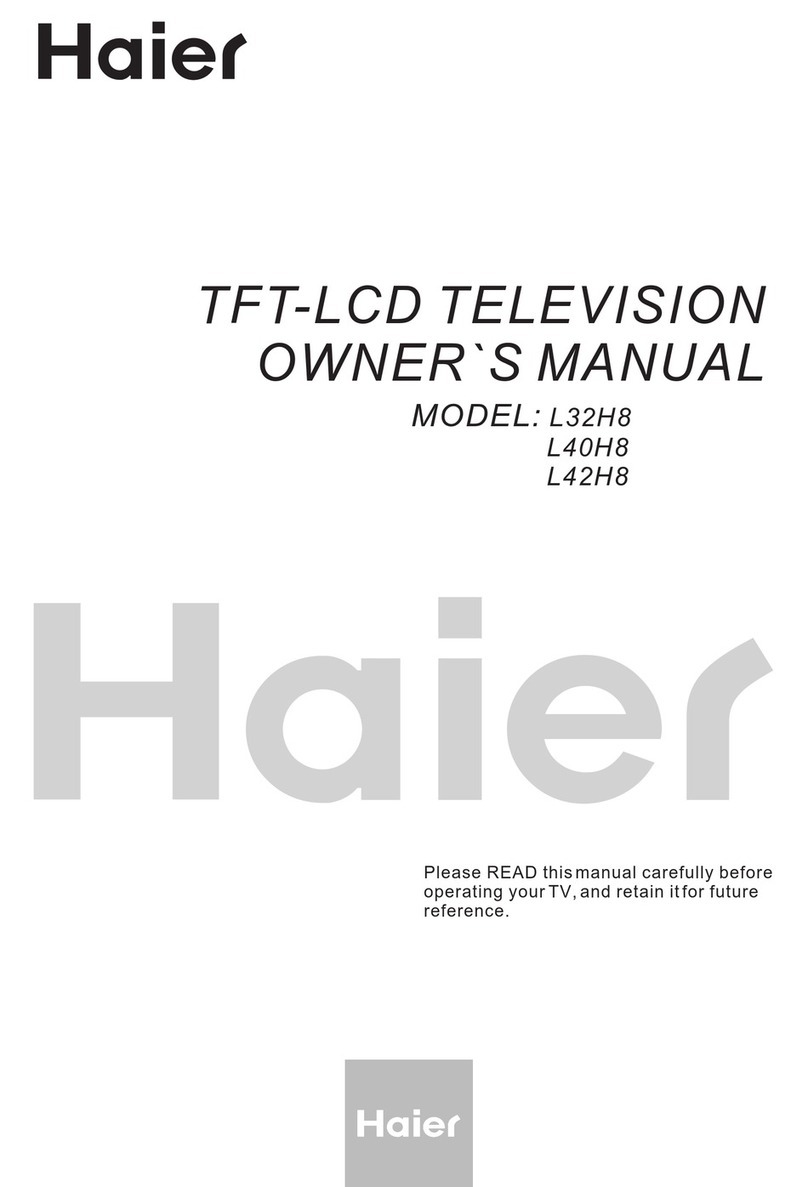 Haier L32H8 User manual