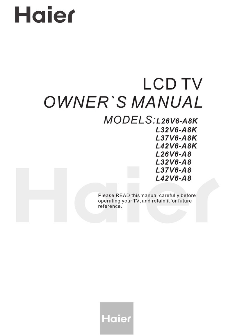 Haier L26V6-A8K User manual