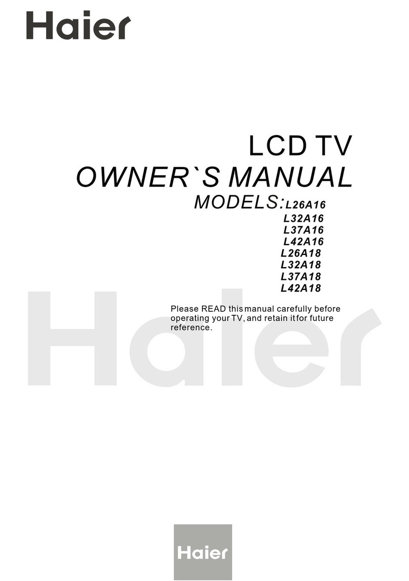 Haier L26A16 User manual