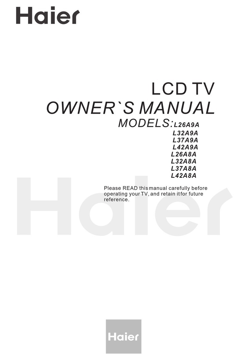 Haier L26A8A User manual