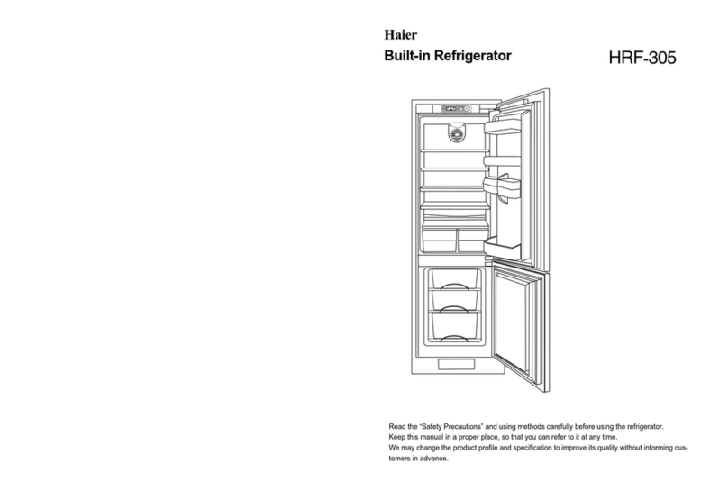 Haier HRF-305 User manual