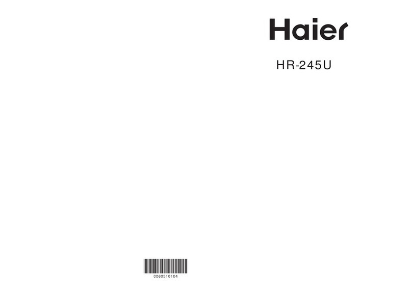 Haier HR-245 User manual