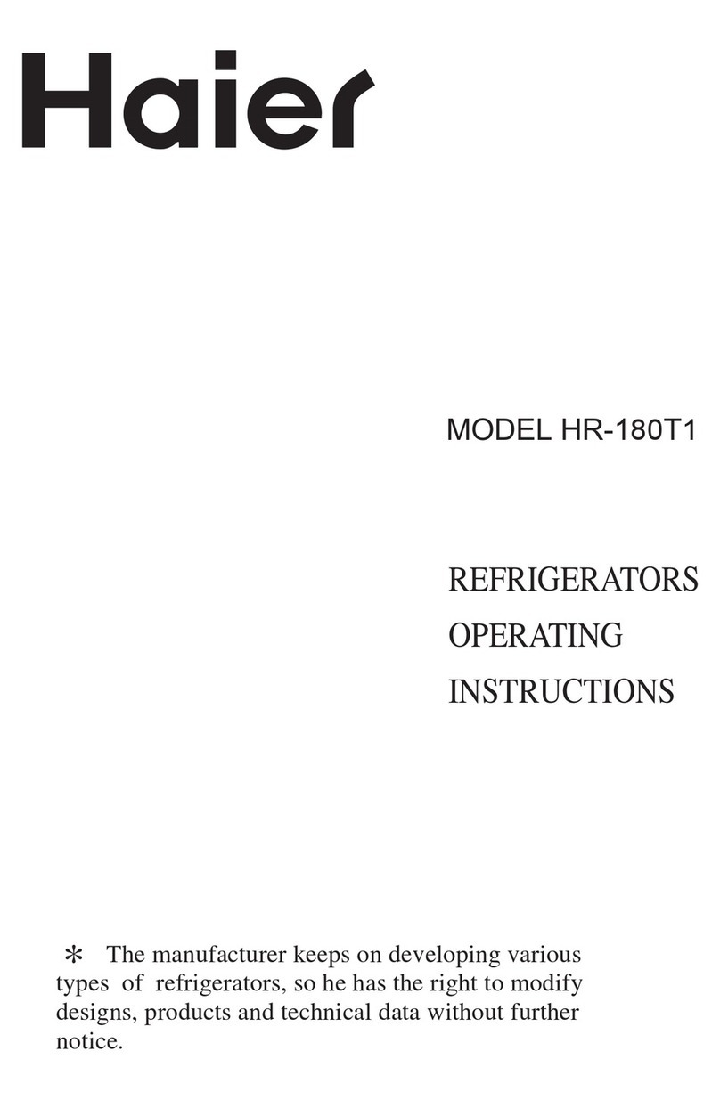 Haier HR-180T1 User manual