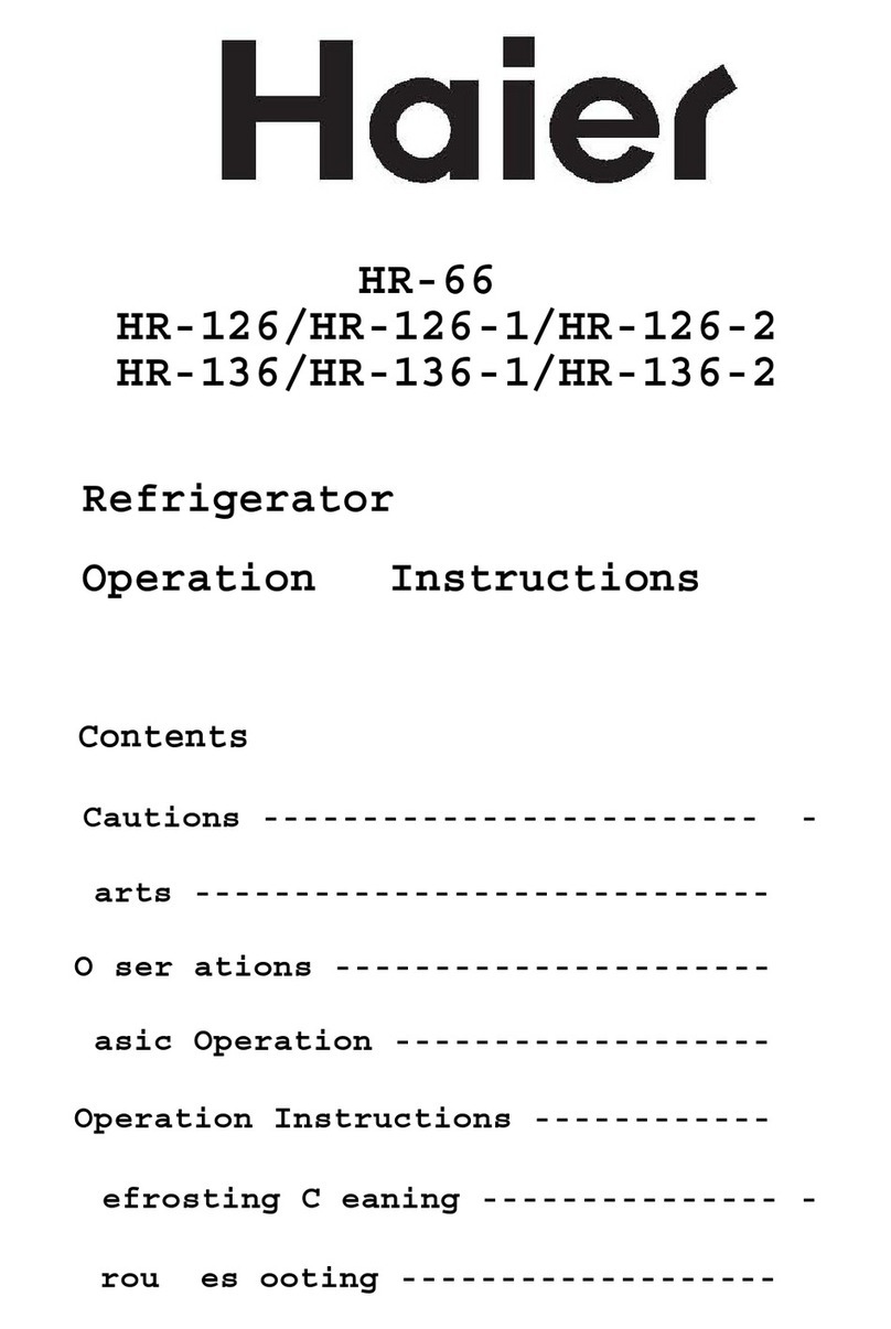 Haier HR-136 User manual Haier HR-136 User manual