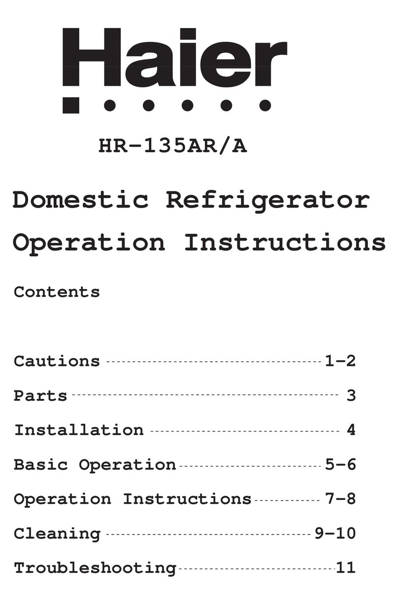 Haier HR-135AR/A User manual