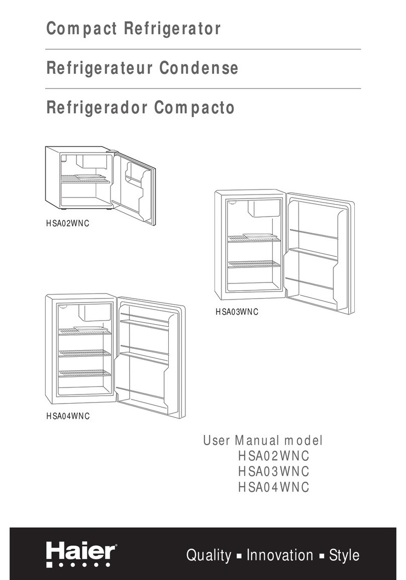 Haier HSA02WNC User manual