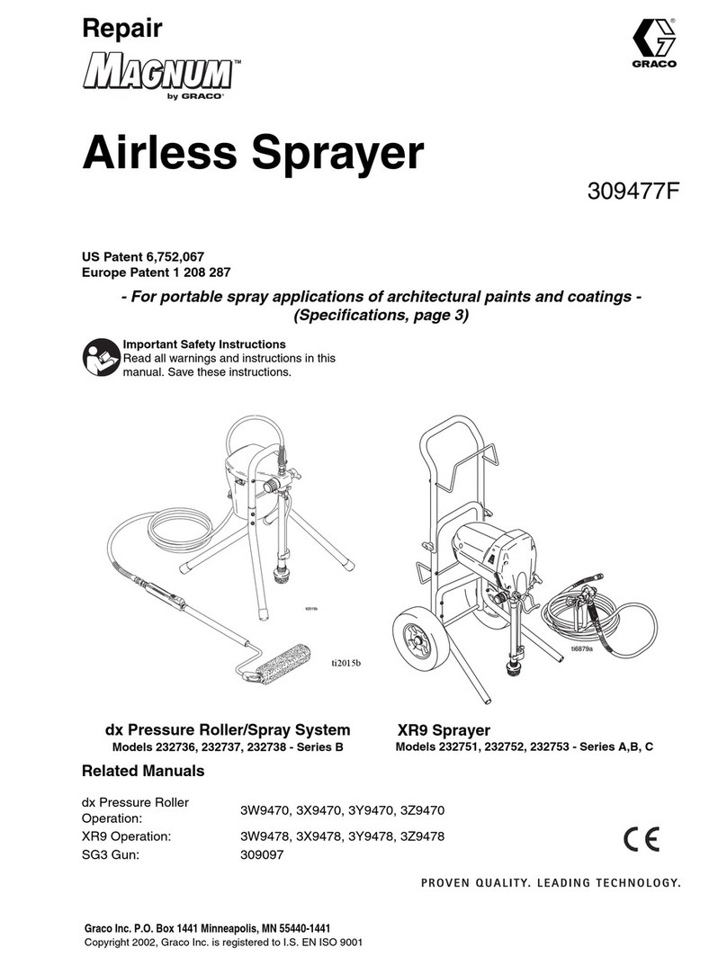 Graco MAGNUM 232738 Repair manual
