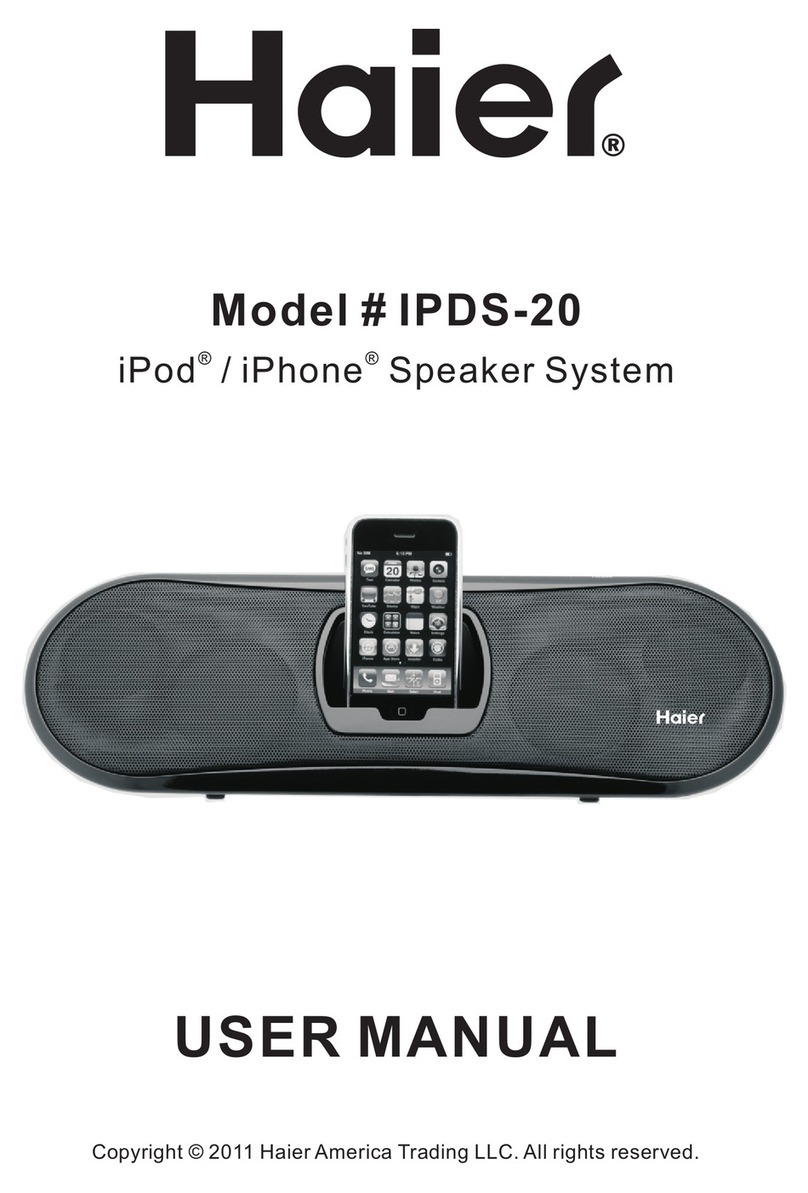 Haier IPDS-20 user manual