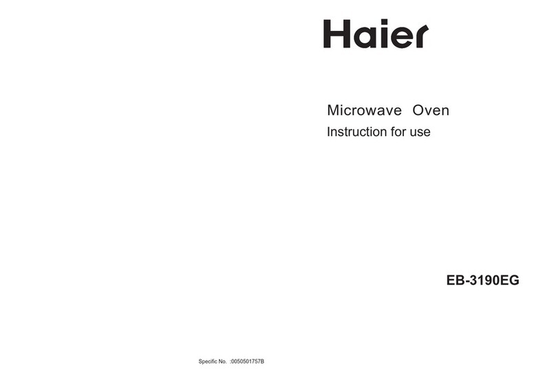 Haier EB-3190EG Instructions for use