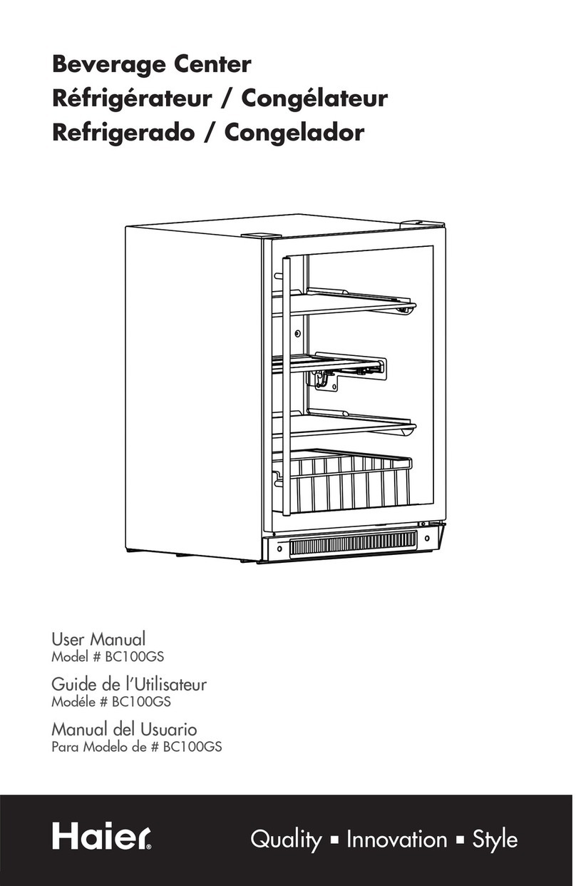 Haier BC100GS User manual Haier BC100GS User manual