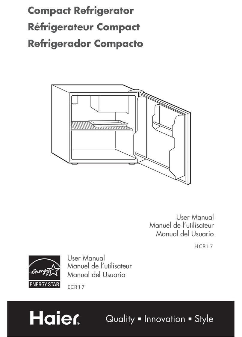 Haier ECR1 7 User manual