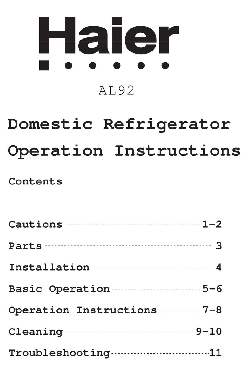 Haier AL92 User manual Haier AL92 User manual