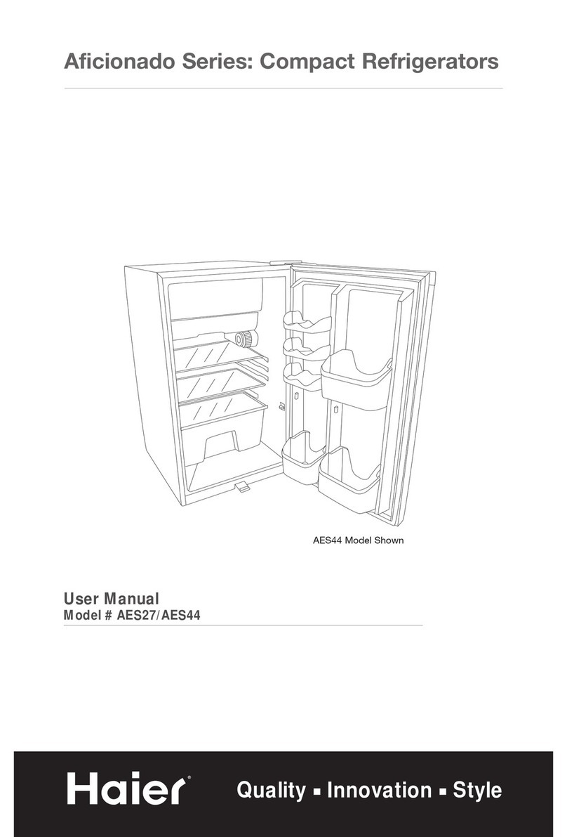 Haier AES27 User manual