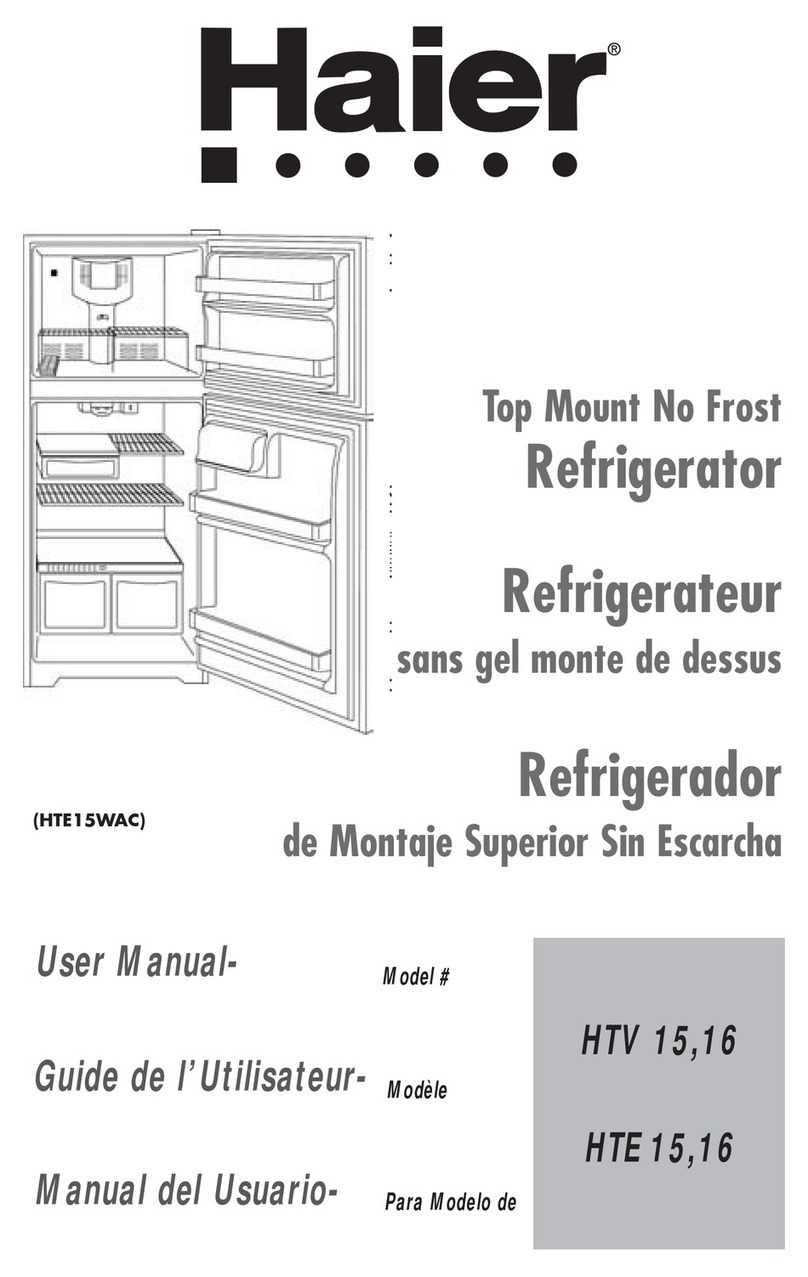 Haier 16 User manual Haier 16 User manual