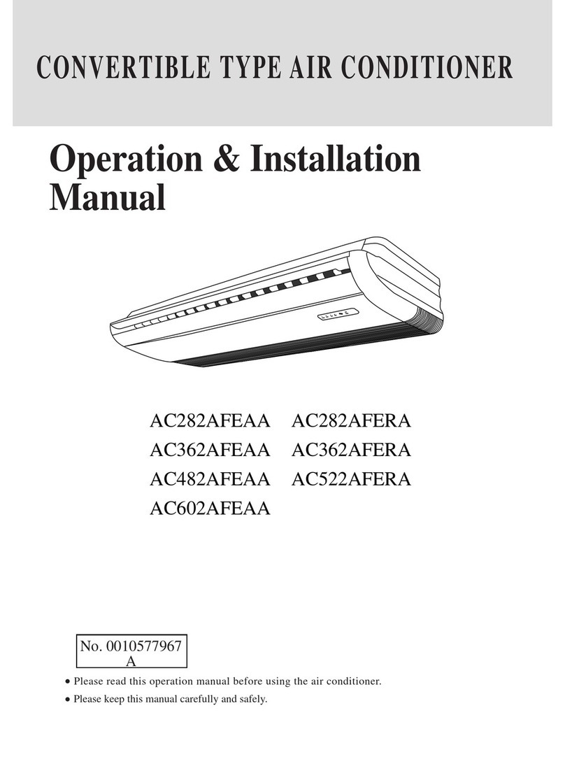 Haier AC282AFEAA Specification sheet