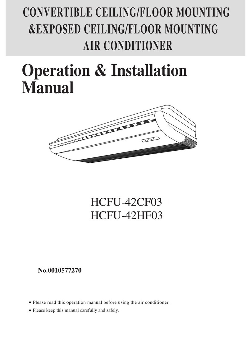 Haier HCFU-42CF03 Specification sheet