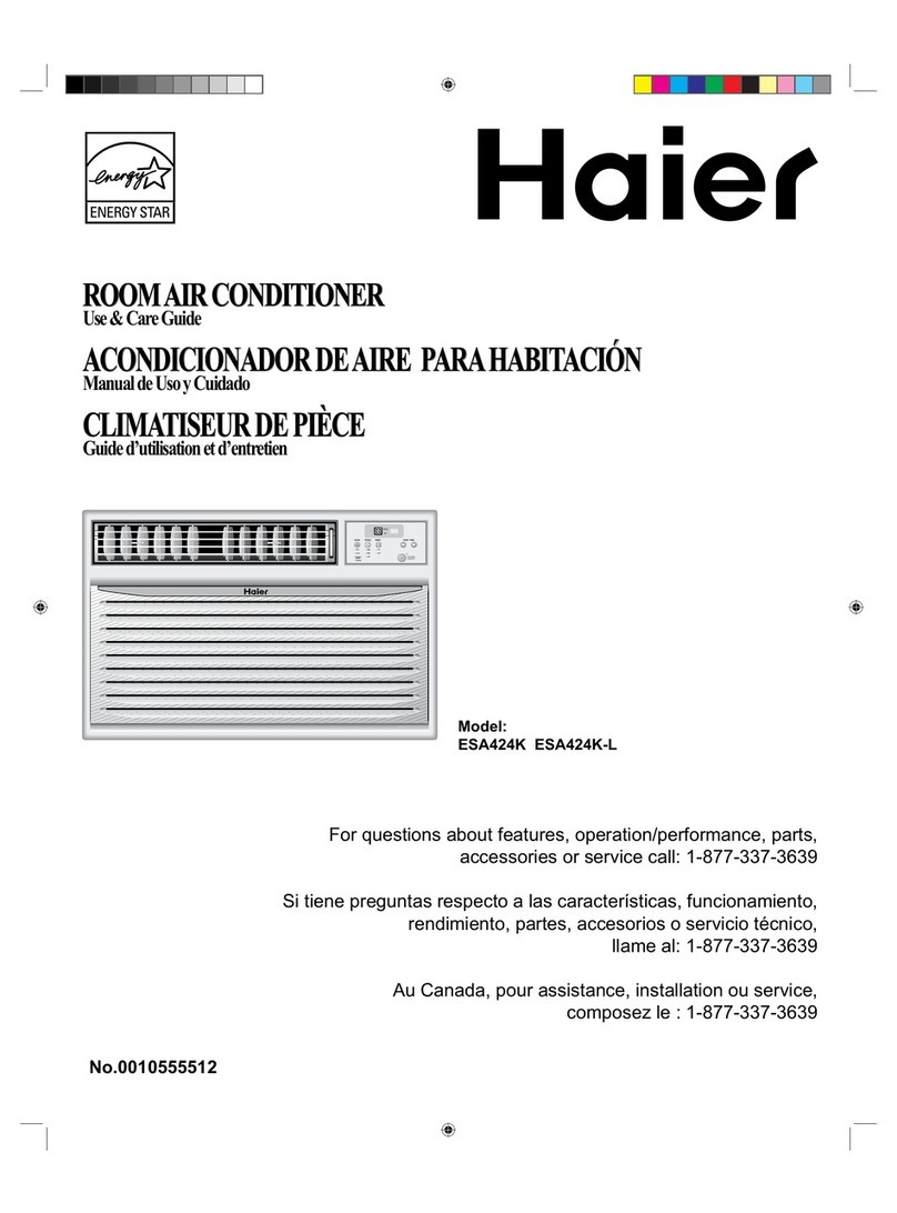 Haier ESA424K User manual
