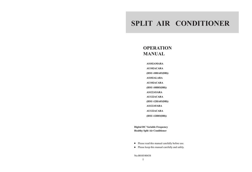 Haier AS102ALARA User manual Haier AS102ALARA User manual