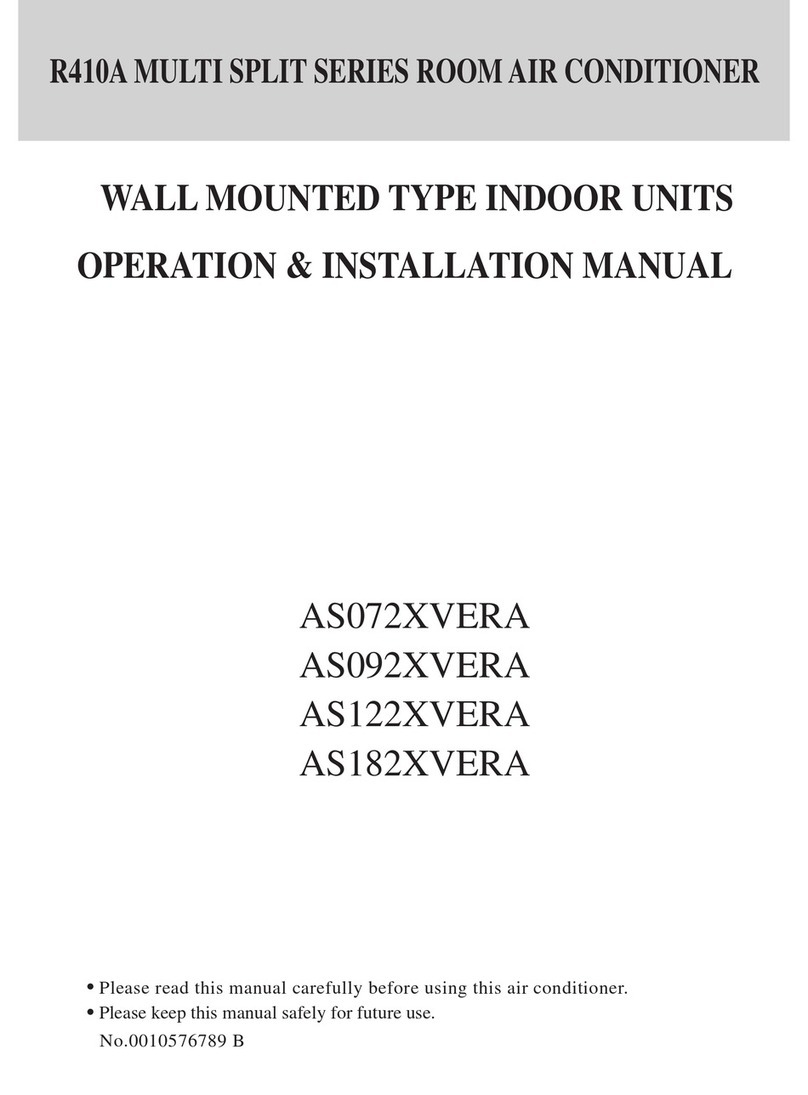 Haier AS072XVERA Specification sheet Haier AS072XVERA Specification sheet