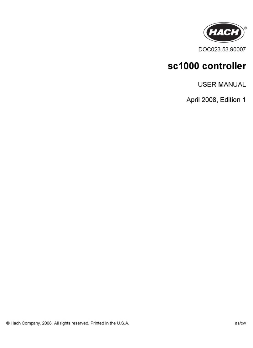Hach sc1000 user manual