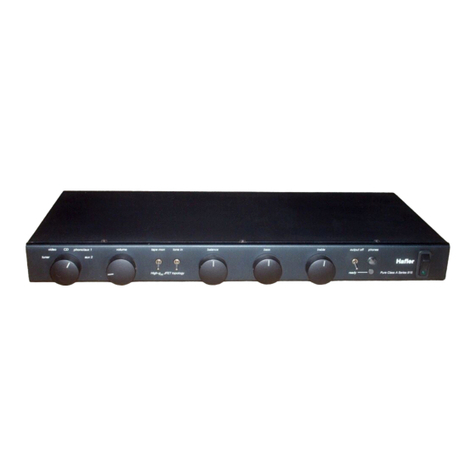 Hafler 0915P User manual