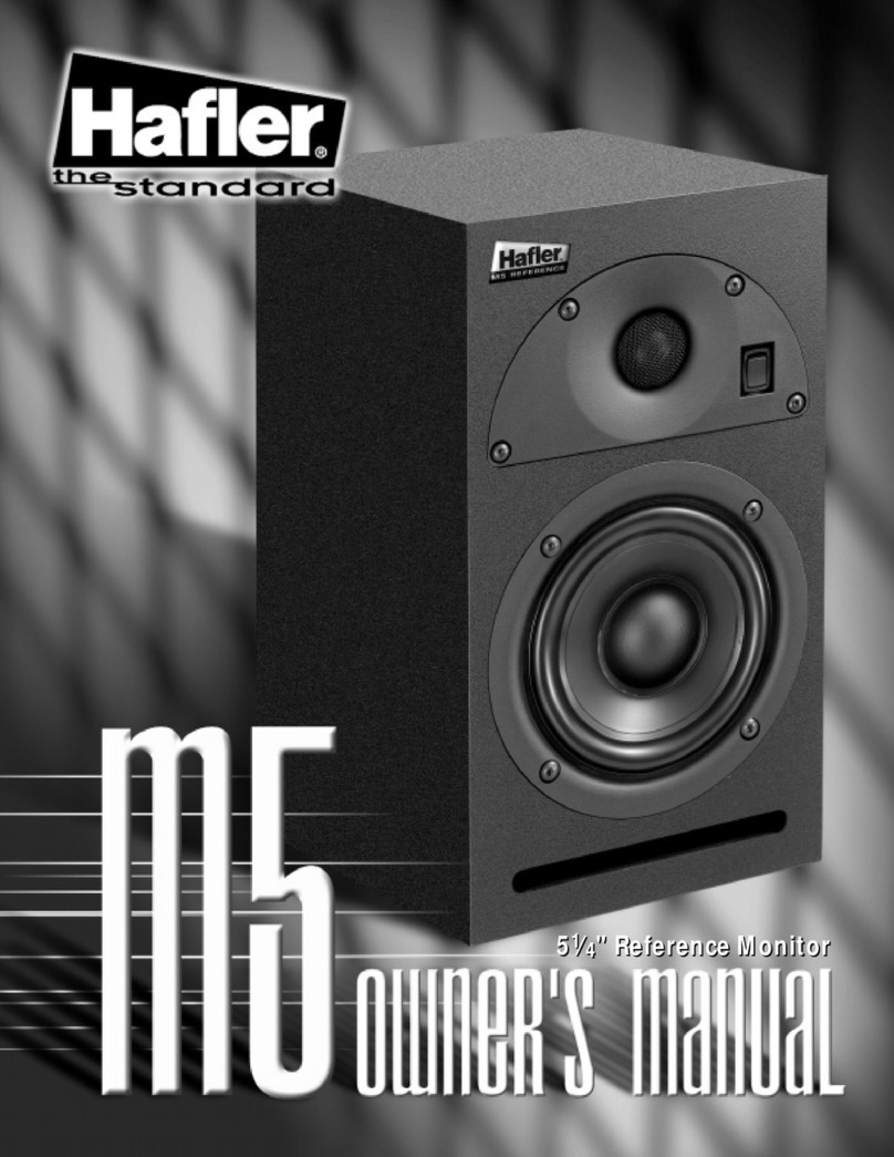 Hafler M5 owner's manual