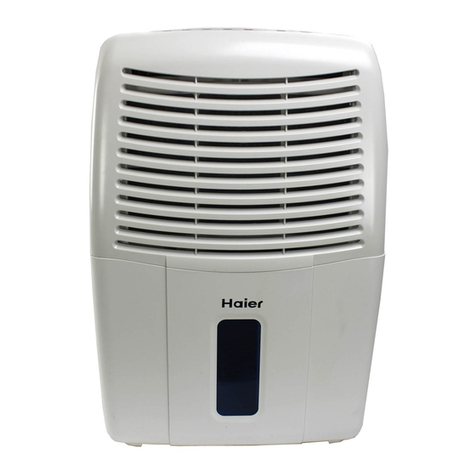 Haier DE45EK User manual