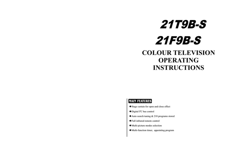 Haier 21F9B-S User manual Haier 21F9B-S User manual