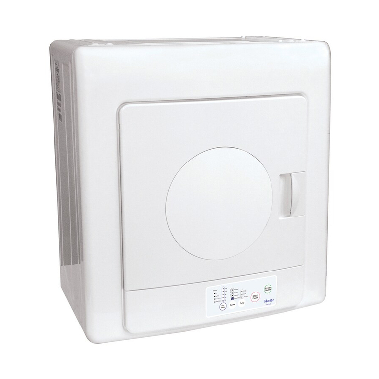 Haier HLP140E - 2.6 cu. Ft. Portable Vented Electric... User manual