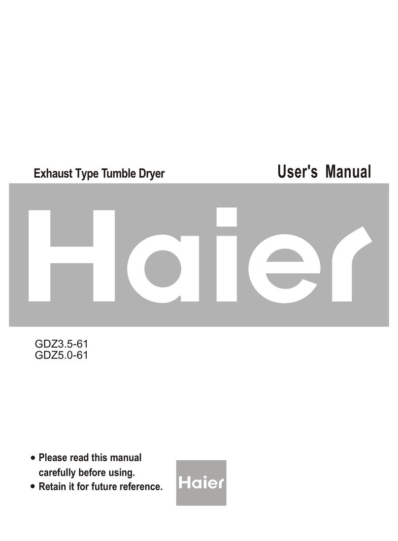 Haier GDZ3.5-61 User manual Haier GDZ3.5-61 User manual