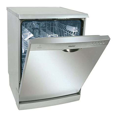 Haier DW12-PFE1 S User manual