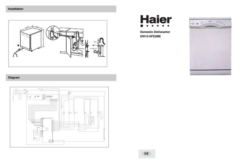 Haier DW12-HFE2ME User manual