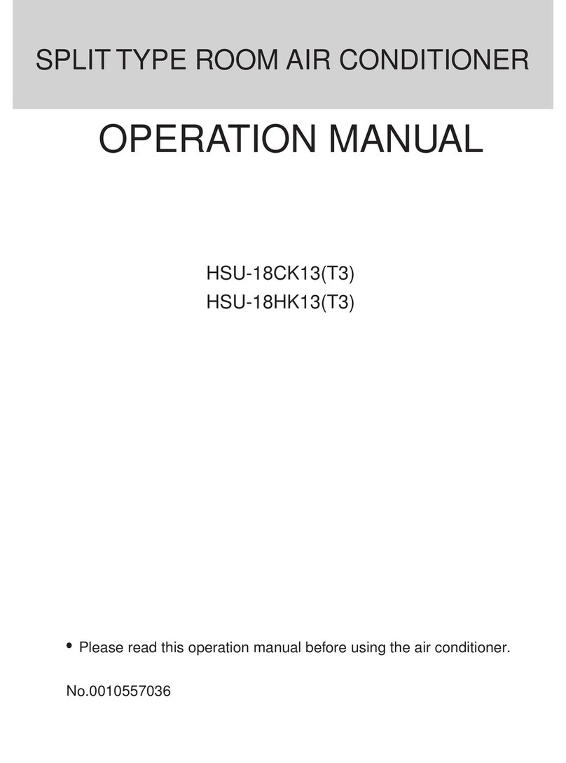 Haier HSU-18CK13(T3) User manual